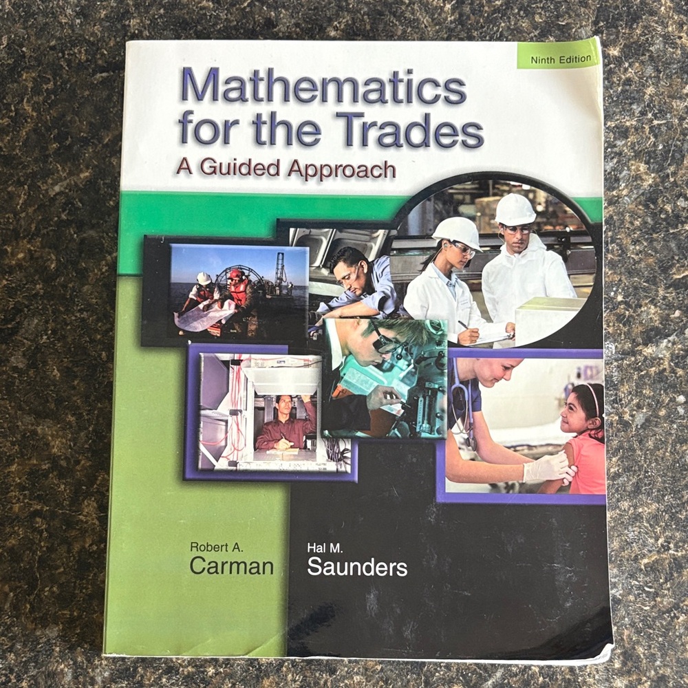 Mathematics for the Trades Textbook